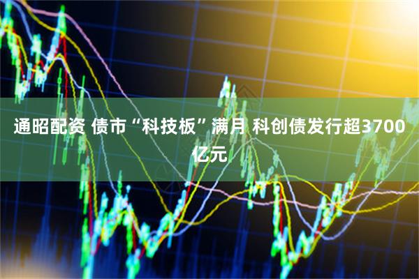 通昭配资 债市“科技板”满月 科创债发行超3700亿元