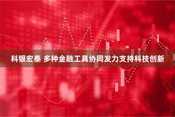 科银宏泰 多种金融工具协同发力支持科技创新